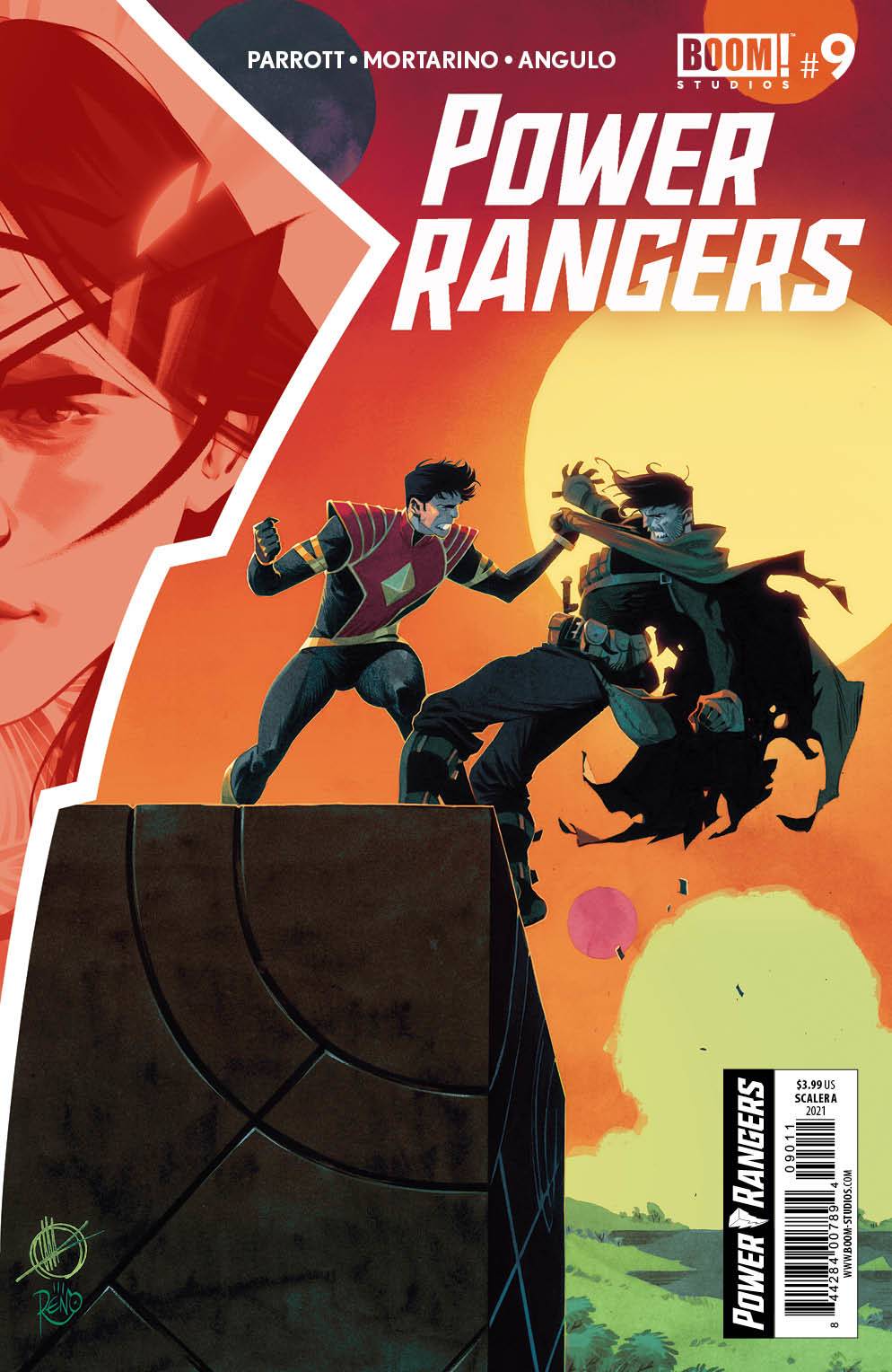 BOOM! STUDIOS COMIC BOOK POWER RANGERS #9 CVR A SCALERA