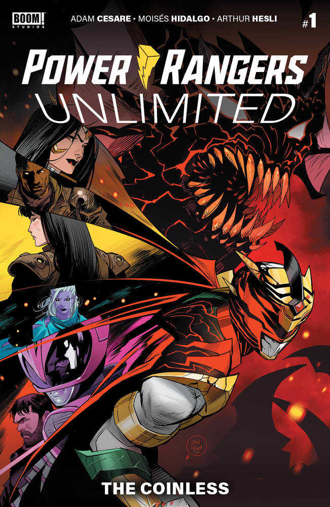 BOOM! STUDIOS COMIC BOOK Power Rangers Unlimited Coinless #1 Cover A Mora