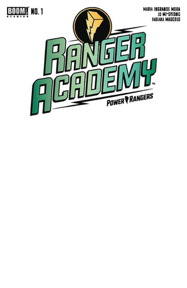 BOOM! STUDIOS COMIC BOOK Ranger Academy #1 Cover C Blank Sketch Variant