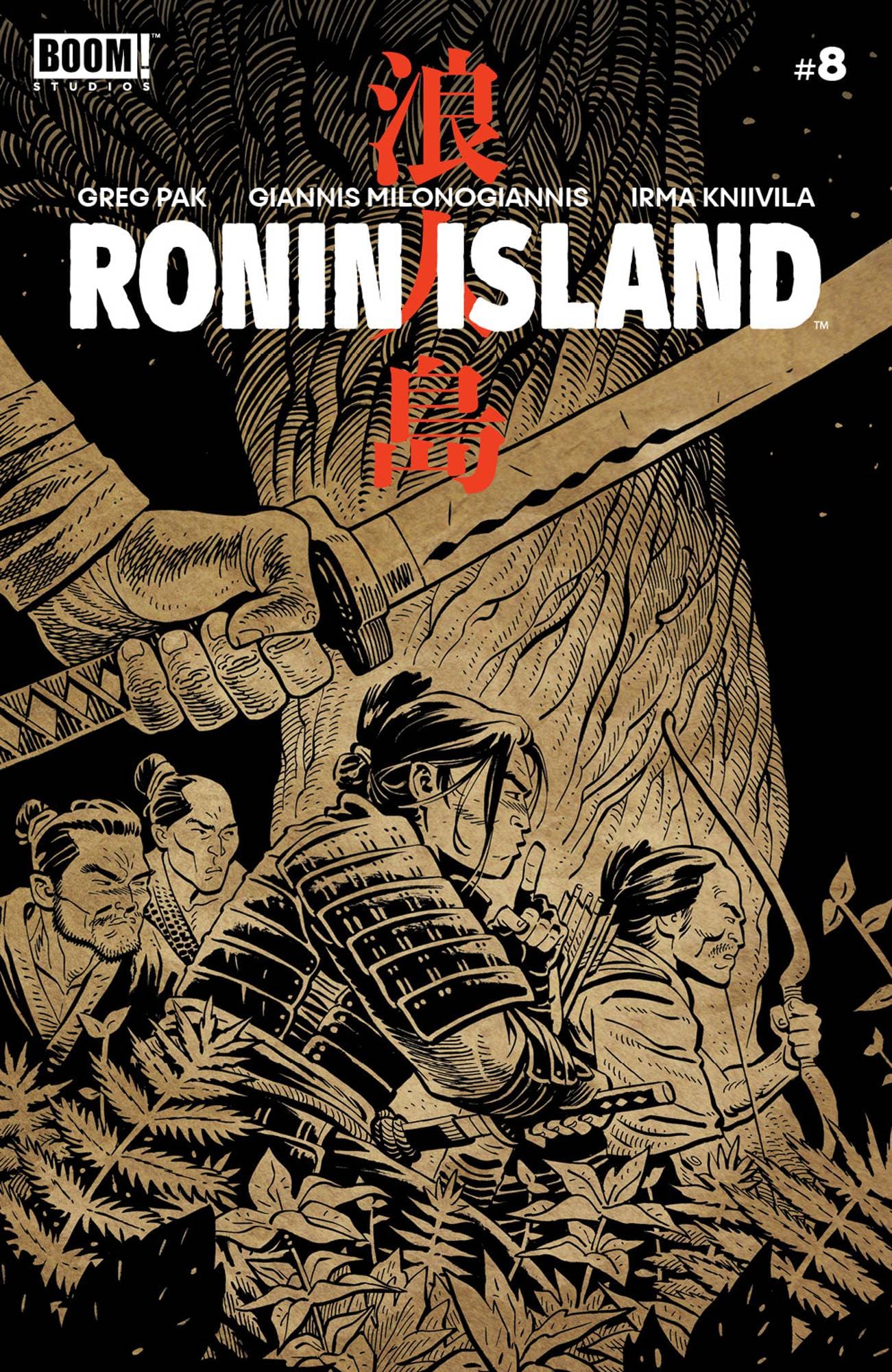 BOOM! STUDIOS COMIC BOOK RONIN ISLAND #8 CVR B PREORDER YOUNG VAR