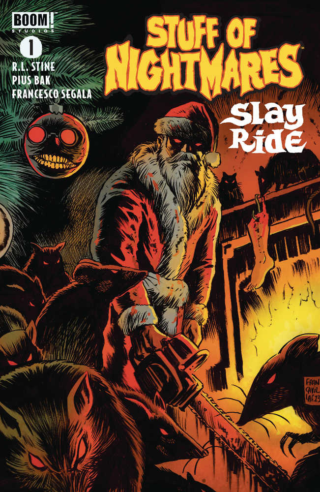 BOOM! STUDIOS COMIC BOOK Stuff Of Nightmares Slay Ride #1 Cover A Francavilla