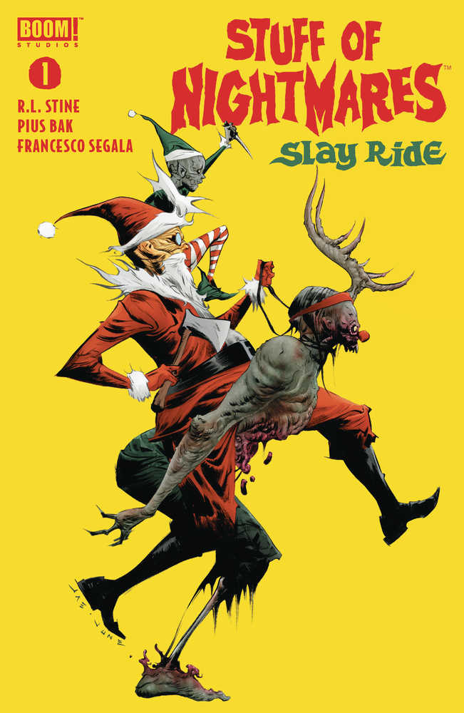 BOOM! STUDIOS COMIC BOOK Stuff Of Nightmares Slay Ride #1 Cover F 5 Copy Variant Edition Lee & Chu