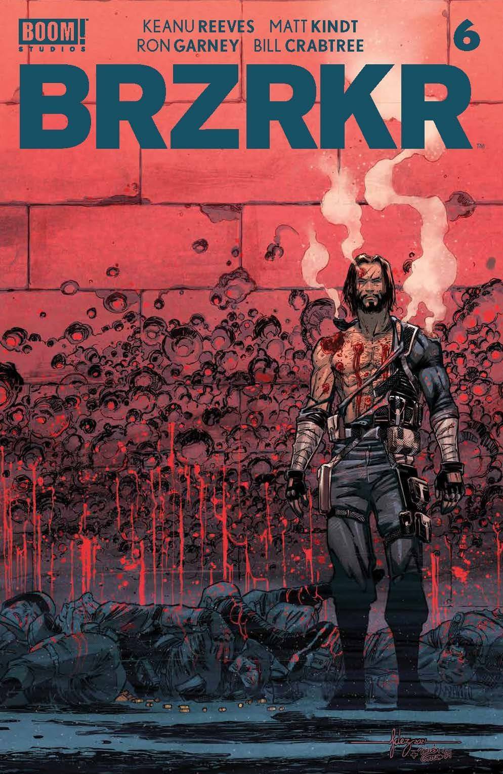 BOOM! STUDIOS COMIC BOOK VF/NM BRZRKR (BERZERKER) #6 (OF 12) CVR D FERNANDEZ FOIL (MR)