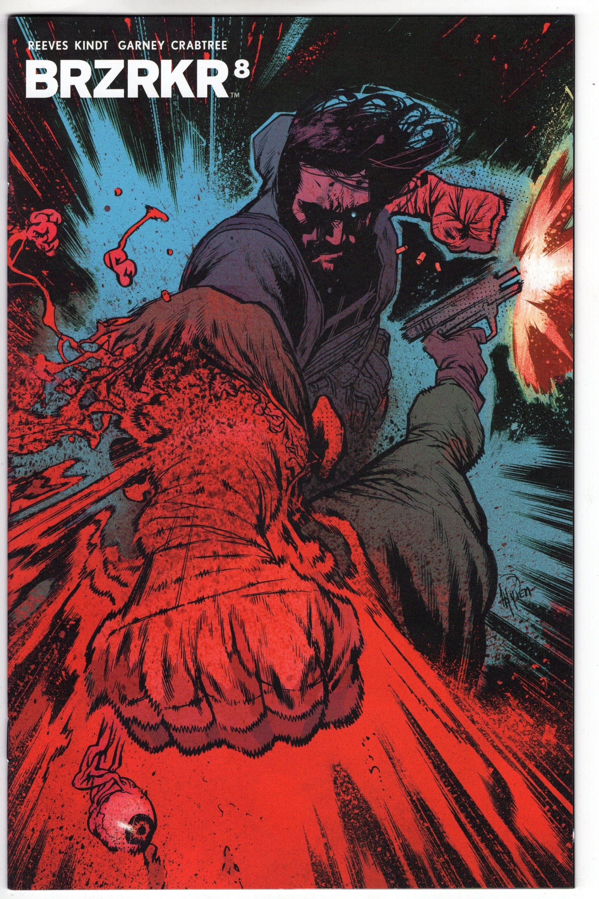 BOOM! STUDIOS COMIC BOOK VF/NM BRZRKR (BERZERKER) #8 (OF 12) 1;50 VARIANT