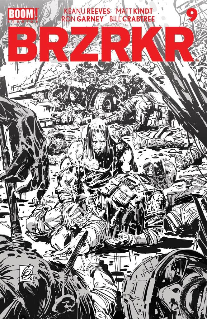BOOM! STUDIOS COMIC BOOK VF/NM BRZRKR (BERZERKER) #9 (OF 12) 2ND PTG GARNEY