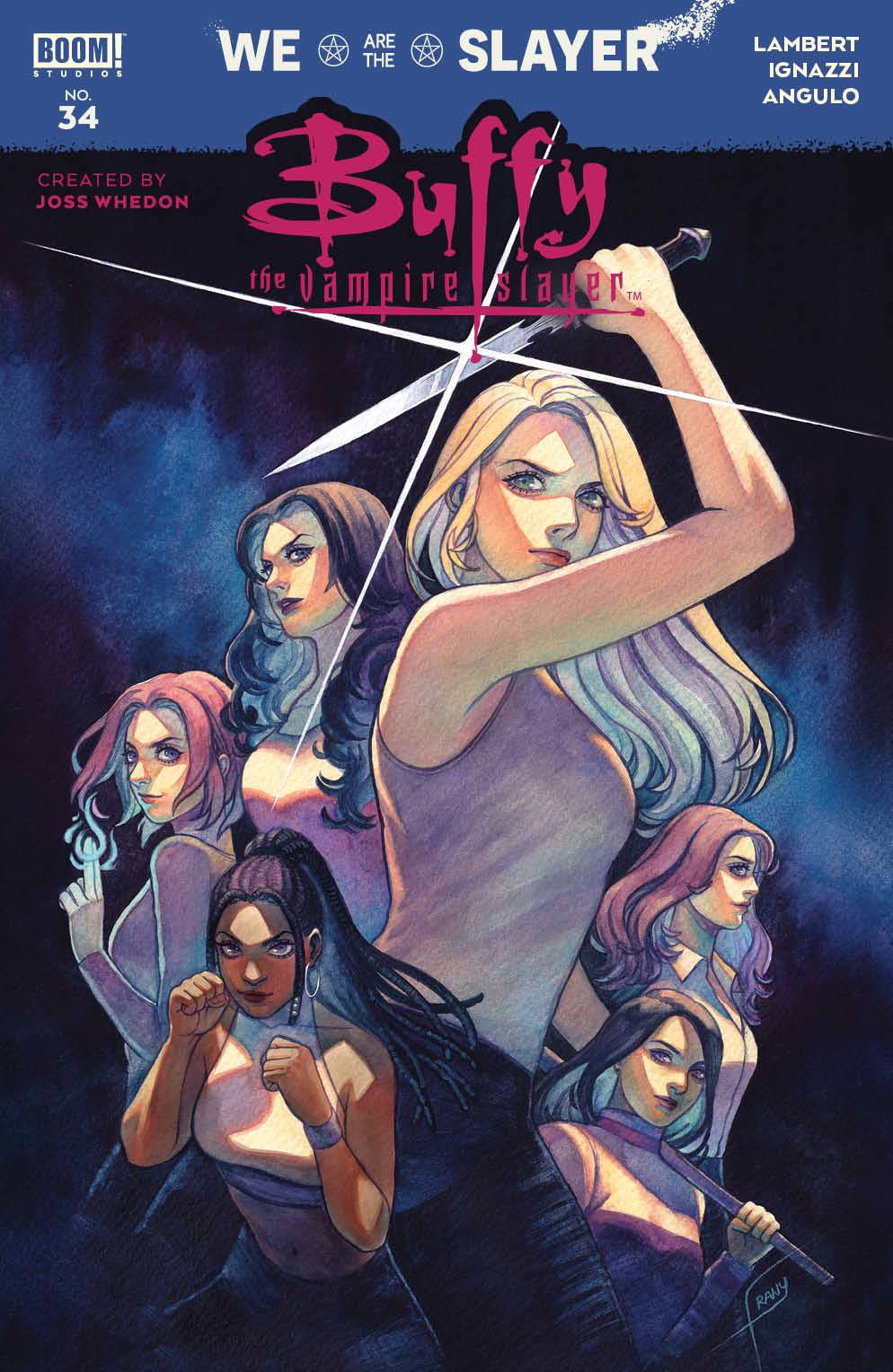 BOOM! STUDIOS COMIC BOOK VF/NM BUFFY THE VAMPIRE SLAYER #34 CVR A FRANY