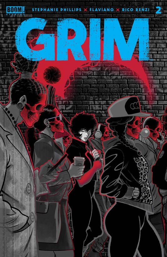 BOOM! STUDIOS COMIC BOOK VF/NM GRIM #2 2ND PTG FLAVIANO