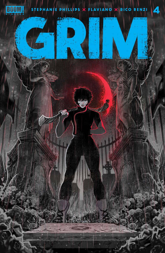BOOM! STUDIOS COMIC BOOK VF/NM GRIM #4 2ND PTG FLAVIANO