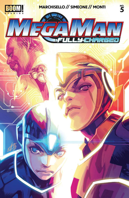 BOOM! STUDIOS COMIC BOOK VF/NM MEGA MAN FULLY CHARGED #5 (OF 6) CVR A MAIN