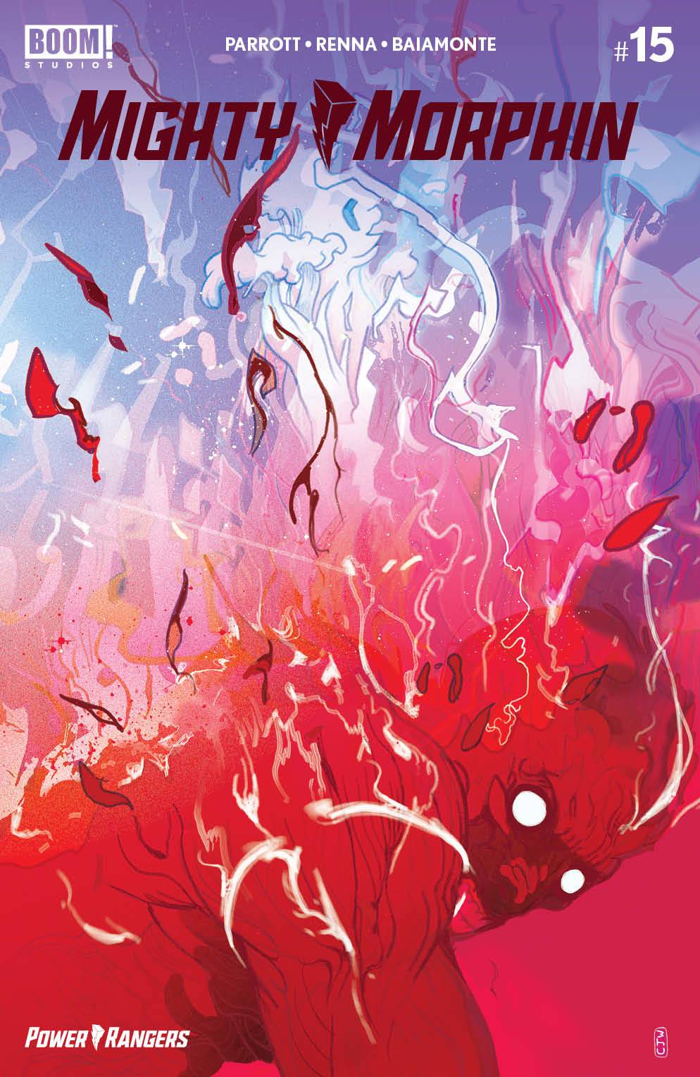 BOOM! STUDIOS COMIC BOOK VF/NM MIGHTY MORPHIN #15 CVR F FOC REVEAL VAR WARD