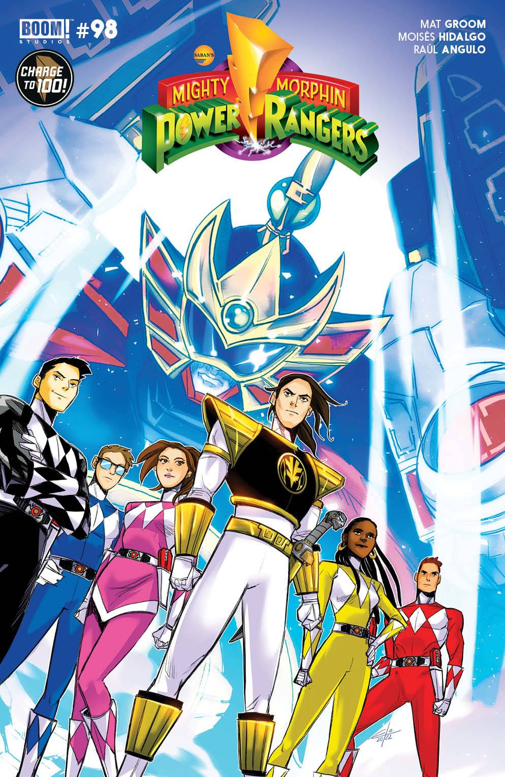 BOOM! STUDIOS COMIC BOOK VF/NM MIGHTY MORPHIN #22 CVR B LEGACY VARIANT CARLINI