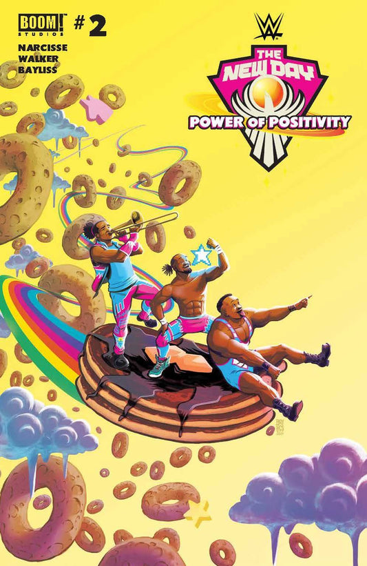 BOOM! STUDIOS COMIC BOOK WWE NEW DAY POWER OF POSITIVITY #2 (OF 2) CVR A BAYLISS