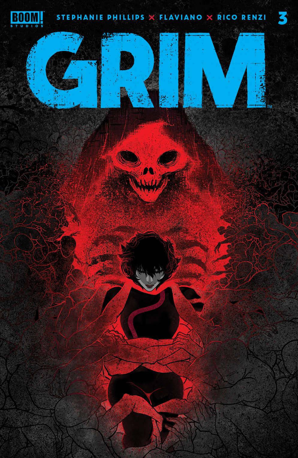 BOOM! STUDIOS COMIC BOOKS VF/NM GRIM #3 2ND PTG FLAVIANO