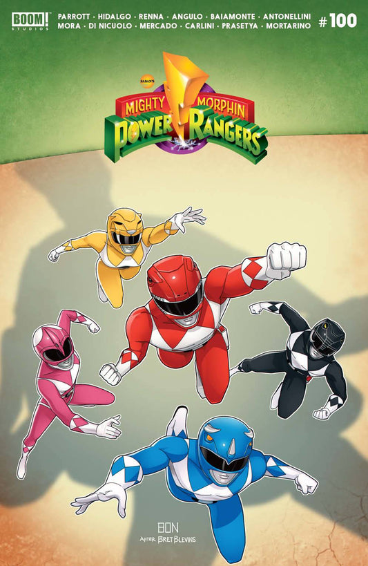 BOOM! STUDIOS COMIC BOOKS VF/NM MIGHTY MORPHIN POWER RANGERS #100 CVR B BERNARDO