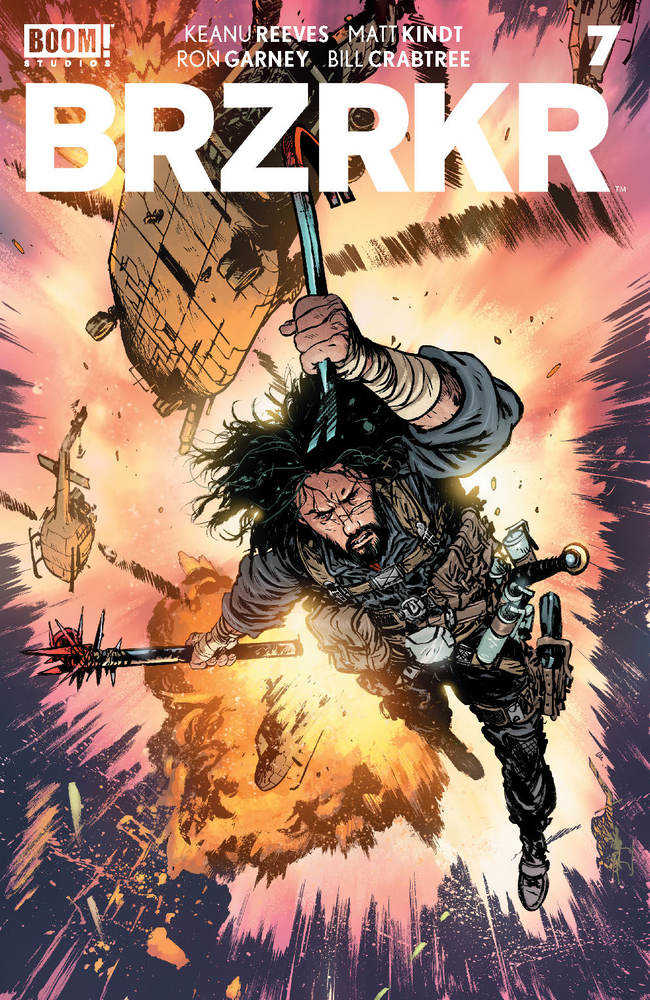 BOOM! STUDIOS Comics BRZRKR (Berzerker) #7 (Of 12) Cover D Johnson Foil (Mature)