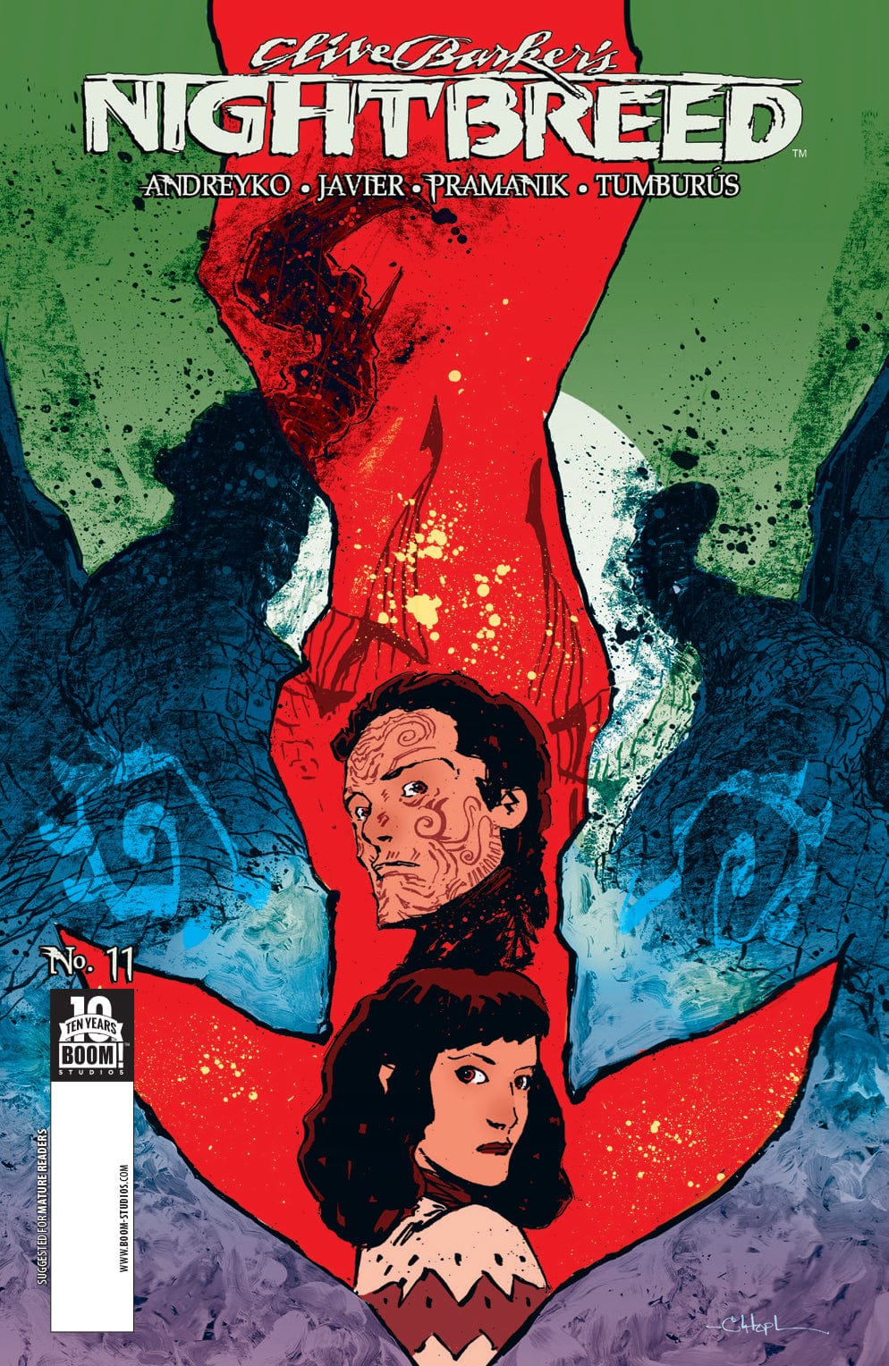 BOOM! STUDIOS Comics CLIVE BARKERS NIGHTBREED #11 (MR)