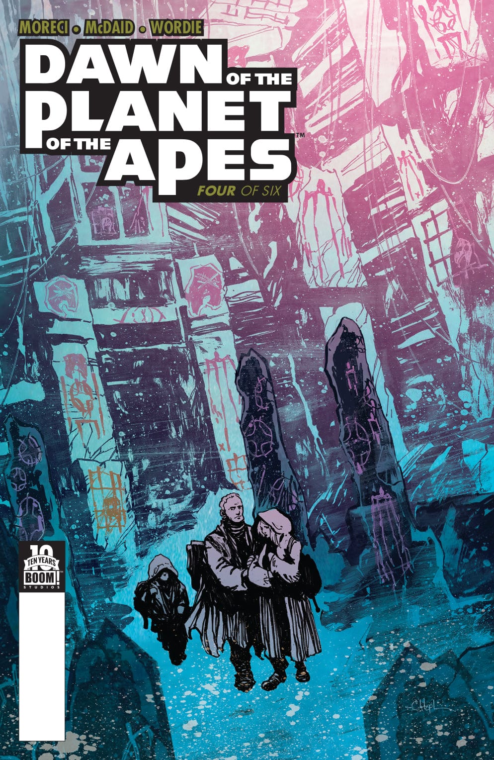 BOOM! STUDIOS Comics DAWN OF PLANET OF APES #4