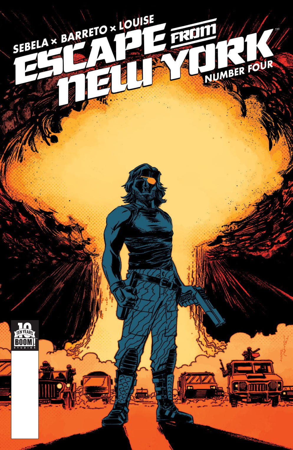 BOOM! STUDIOS Comics ESCAPE FROM NEW YORK #4 MAIN CVRS