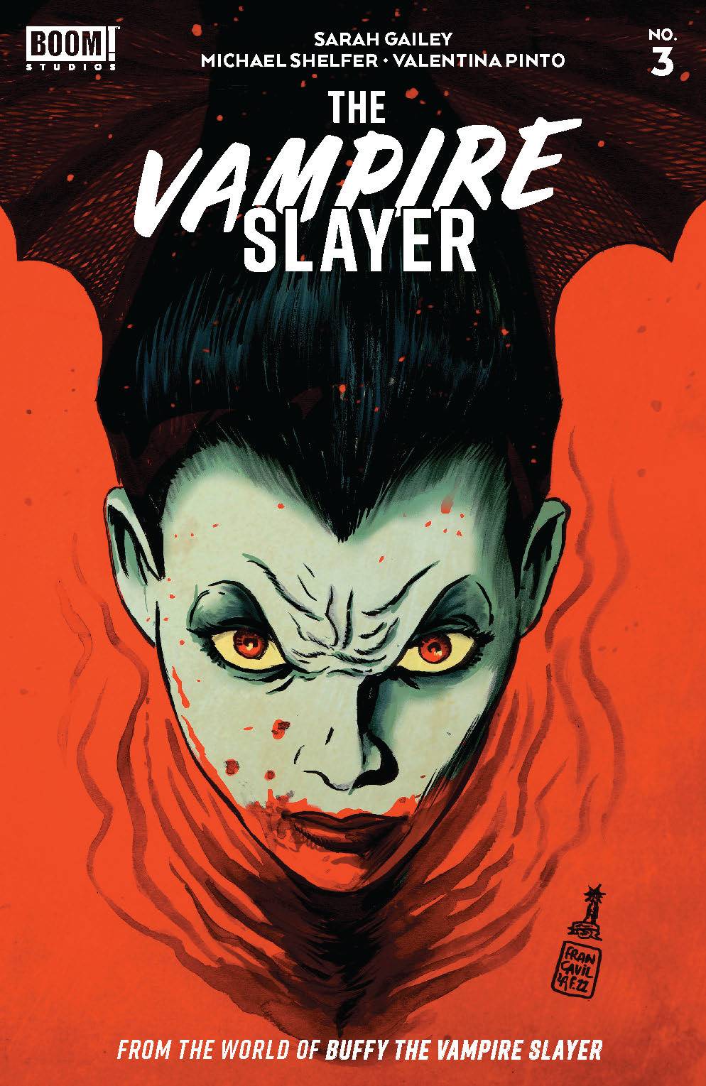 BOOM! STUDIOS Comics VAMPIRE SLAYER (BUFFY) #3 CVR B BLOOD RED FOIL STAMP VAR