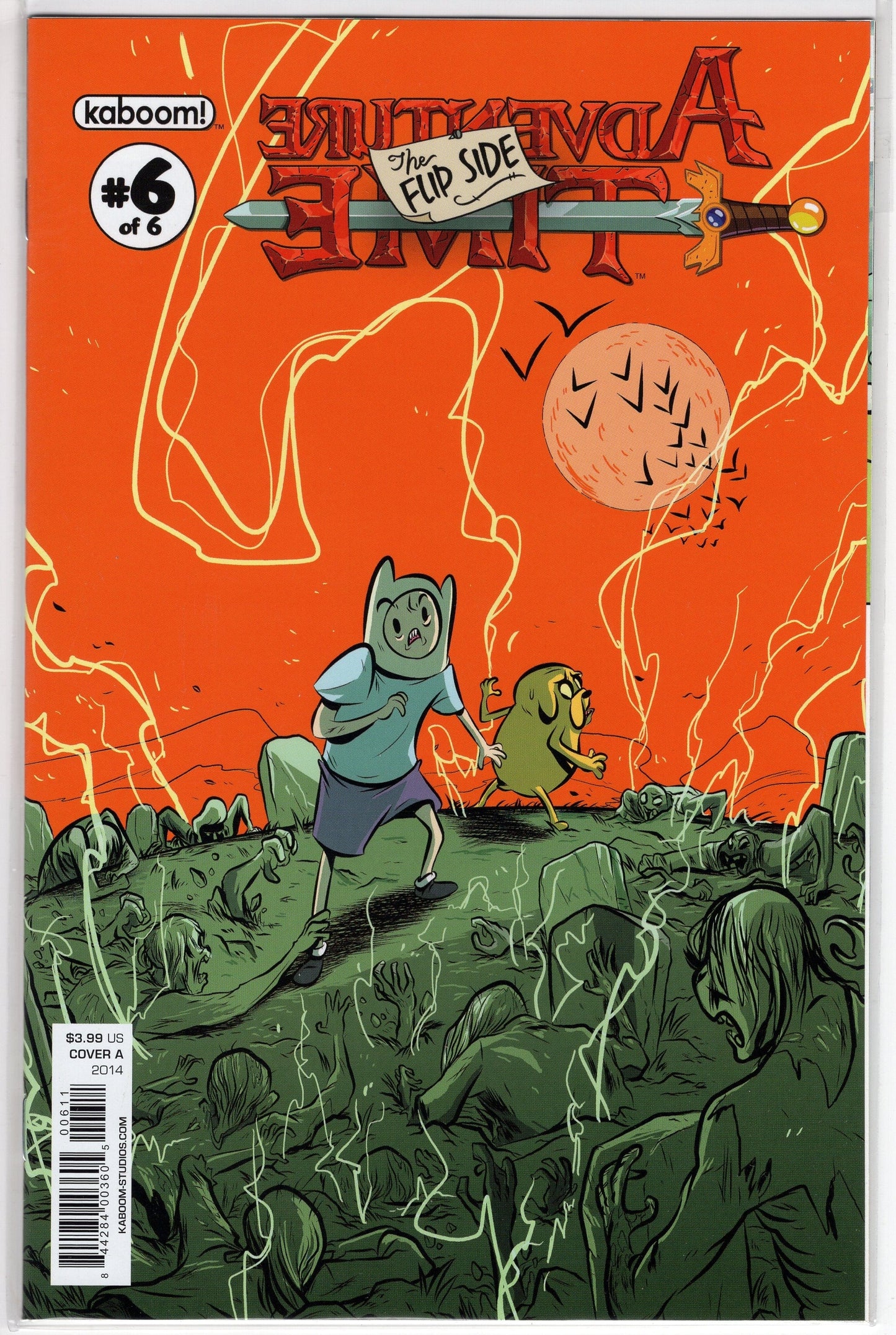 BOOM! STUDIOS Comics VF+ ADVENTURE TIME FLIP SIDE #6 (OF 6) COVER A