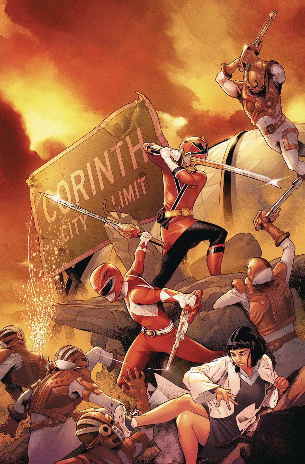 BOOM! STUDIOS MIGHTY MORPHIN POWER RANGERS #27 MAIN SG (C: 1-0-0)