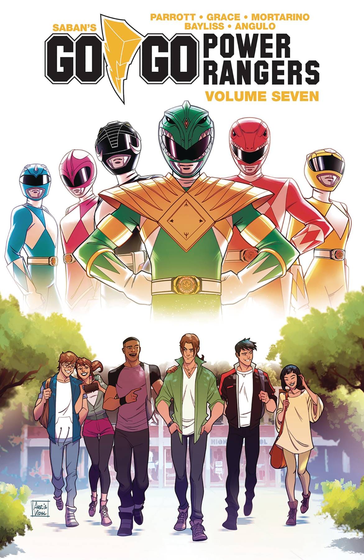 BOOM! STUDIOS TRADE GO GO POWER RANGERS TP VOL 07