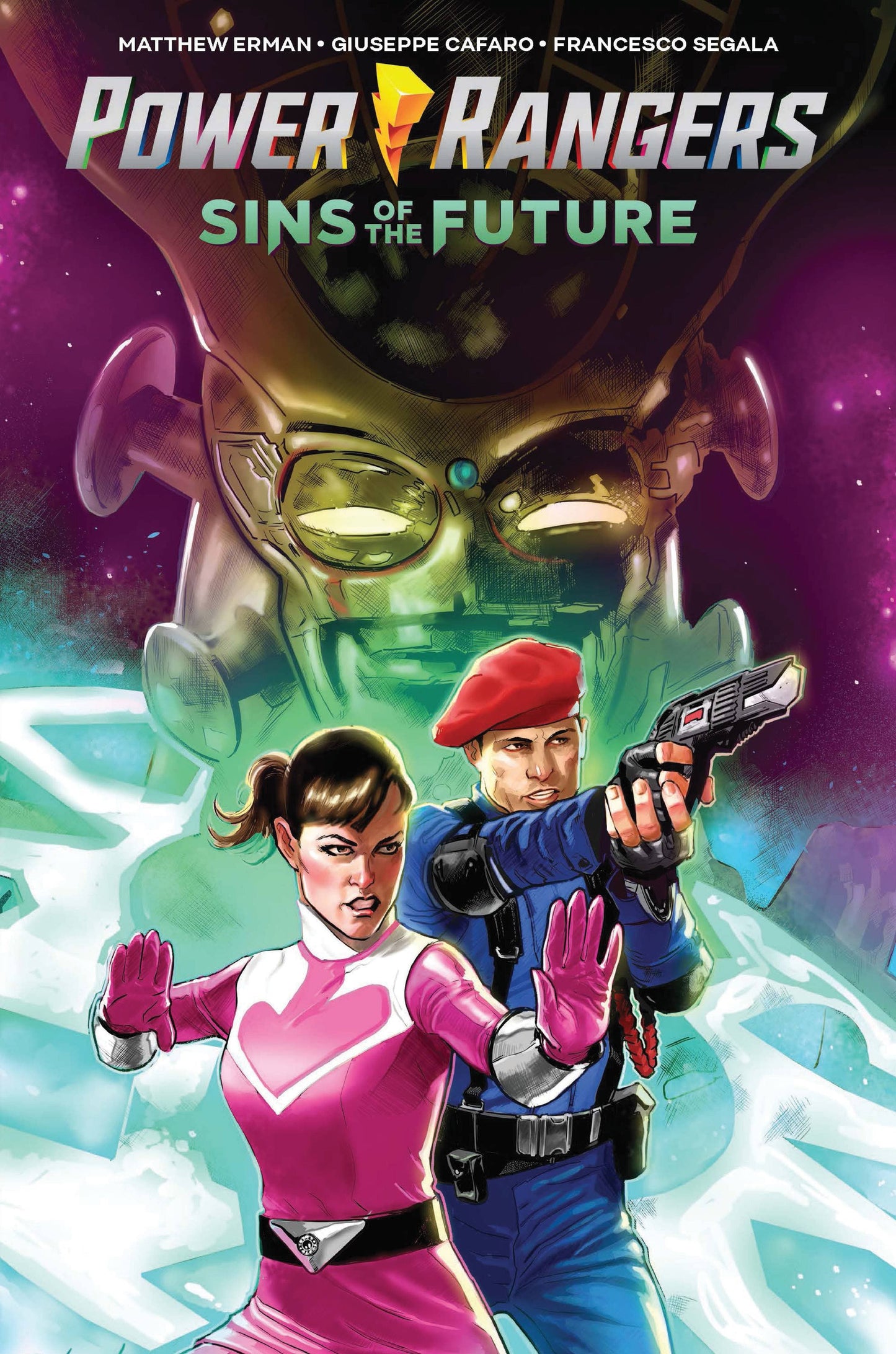 BOOM! STUDIOS TRADE POWER RANGERS SINS OF FUTURE ORIGINAL GN