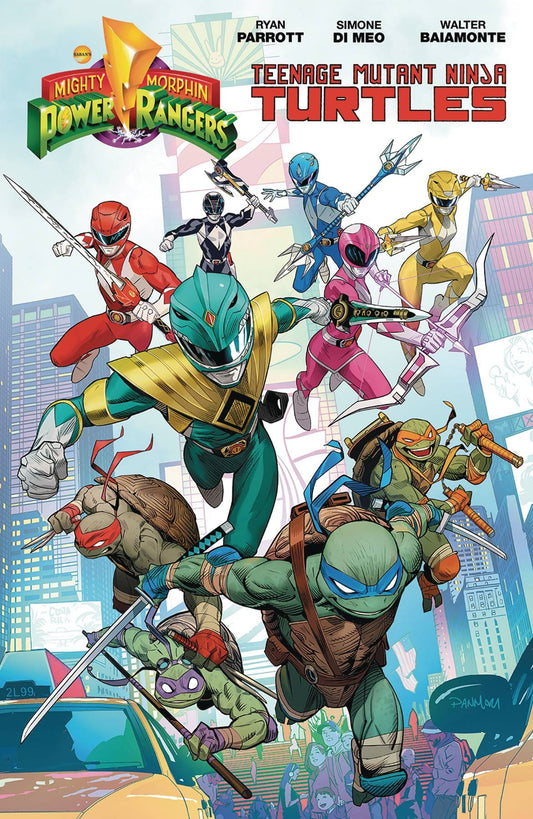 BOOM! STUDIOS TRADE POWER RANGERS TEENAGE MUTANT NINJA TURTLES TP (C: 1-1-2)