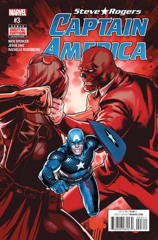CAPTAIN AMERICA STEVE ROGERS #3 - Packrat Comics