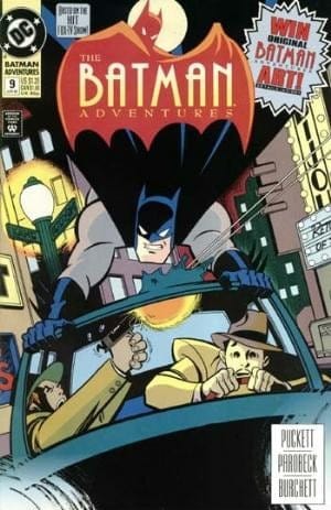 comic book DC COMICS BATMAN ADVENTURES #9