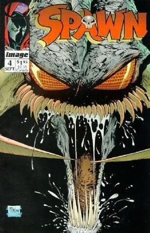 comic book IMAGE COMICS Spawn #4