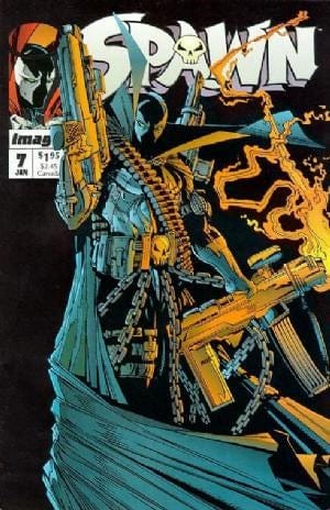 comic book IMAGE COMICS Spawn #7