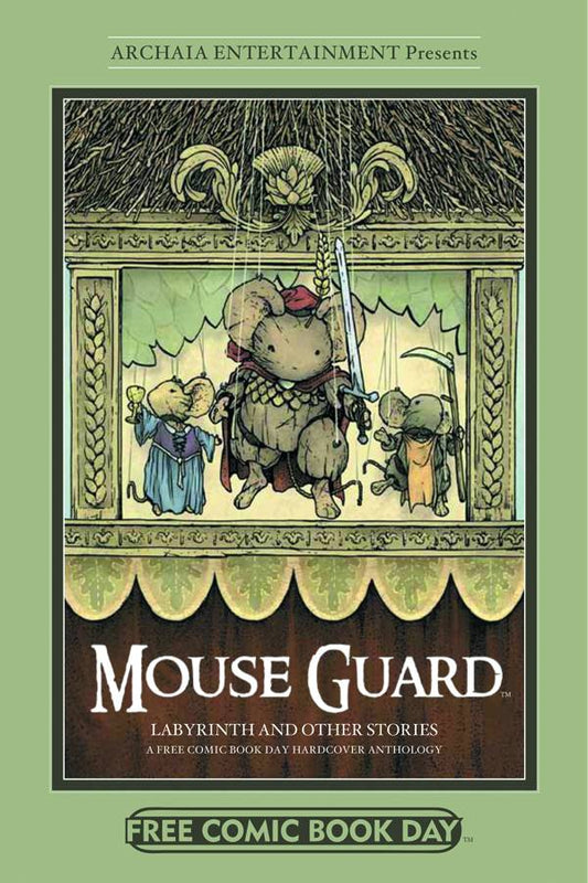 comic book VF/NM FCBD 2012 MOUSE GUARD LABYRINTH & MORE HC