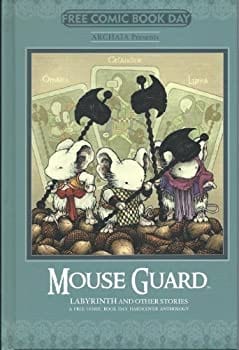 comic book VF/NM FCBD 2014 MOUSE GUARD LABYRINTH RUST HC