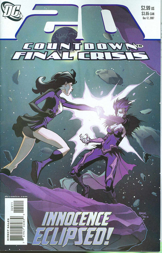 D.D.P comic books COUNTDOWN TO FINAL CRISIS 20