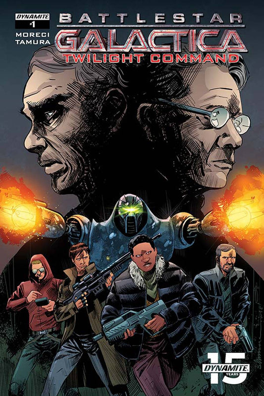 D. E. dynamite BATTLESTAR GALACTICA TWILIGHT COMMAND #1 CVR B TAMURA