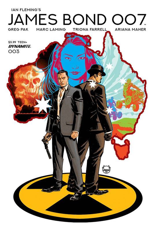 D. E. dynamite JAMES BOND 007 #3 CVR A JOHNSON