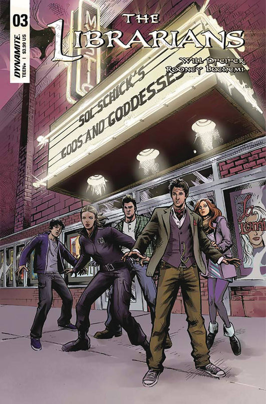 D. E. Dynamite LIBRARIANS #3 (OF 4) CVR A MOLINE LIBRARIANS #3 (OF 4) CVR A MOLINE