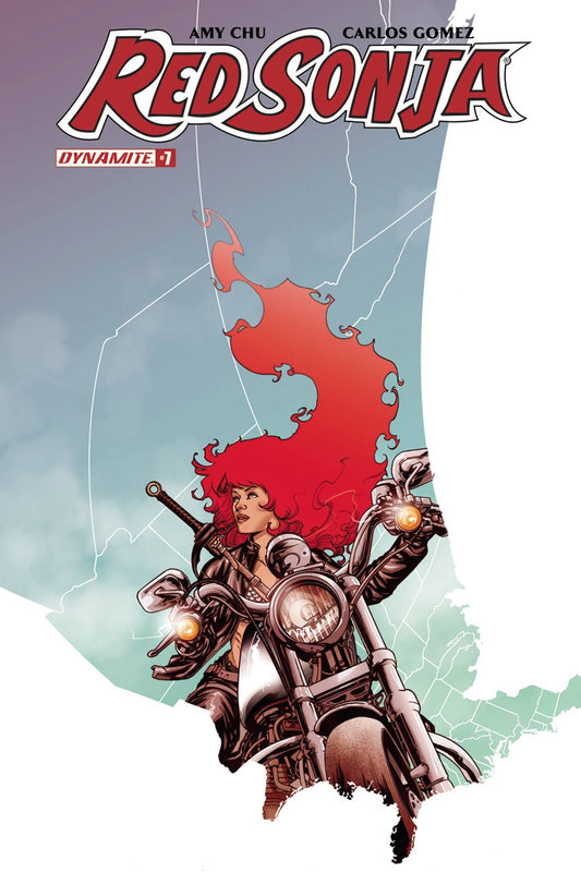 D. E. RED SONJA #7 CVR A MCKONE