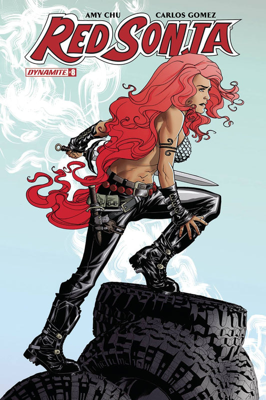 D. E. RED SONJA #8 CVR A MCKONE