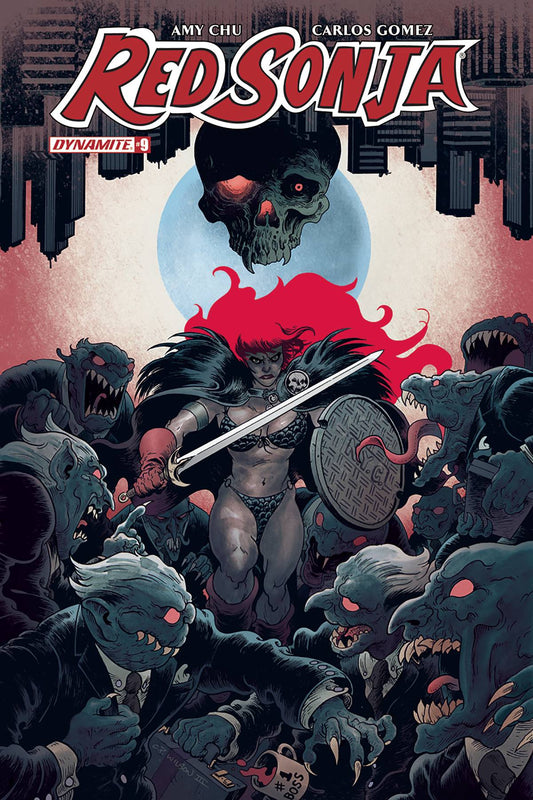 D. E. RED SONJA #9 CVR B WILSON