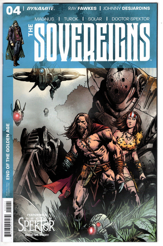 D. E. SOVEREIGNS #4 CVR B DESJARDINS