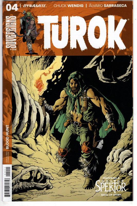 D. E. VF/NM TUROK #4 CVR A LOPRESTI