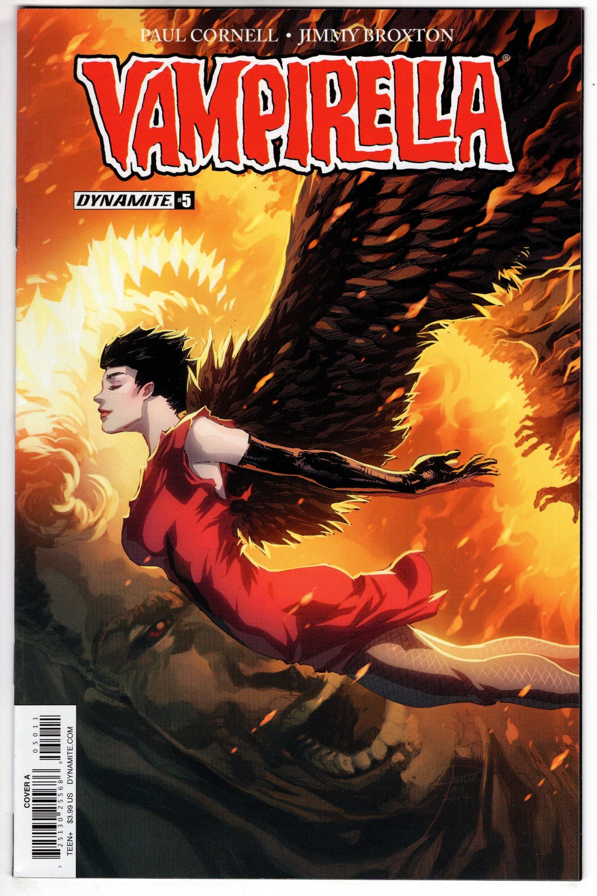 D. E. VF/NM VAMPIRELLA #5 CVR A TAN