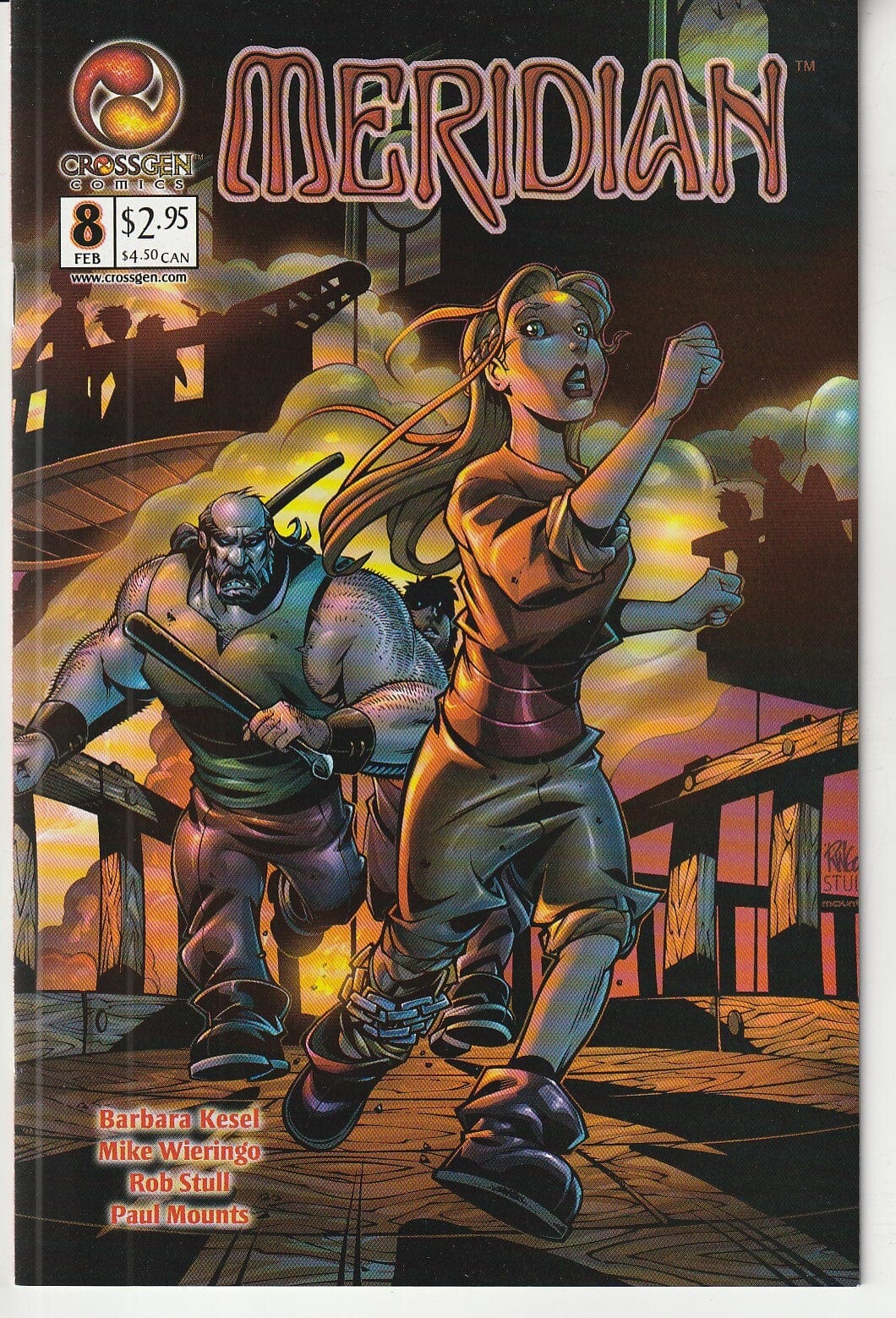 DABEL BROTHERS PUBLISHING Comics NM/VF MERIDIAN #8