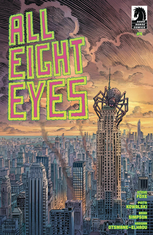 DARK HORSE COMICS COMIC BOOK ALL EIGHT EYES #4 (OF 4) CVR A KOWALSKI