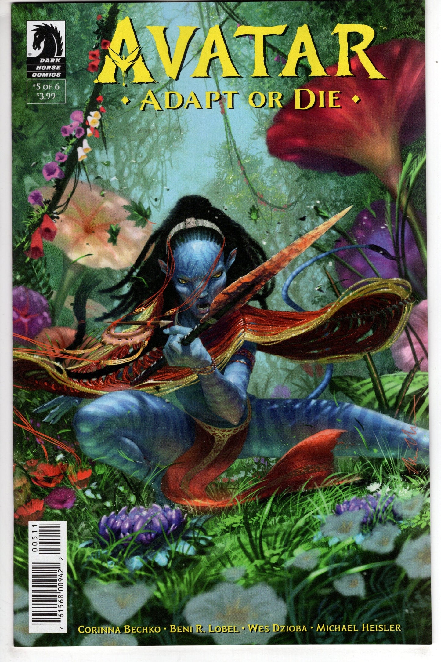 DARK HORSE COMICS COMIC BOOK AVATAR ADAPT OR DIE #5 (OF 6)