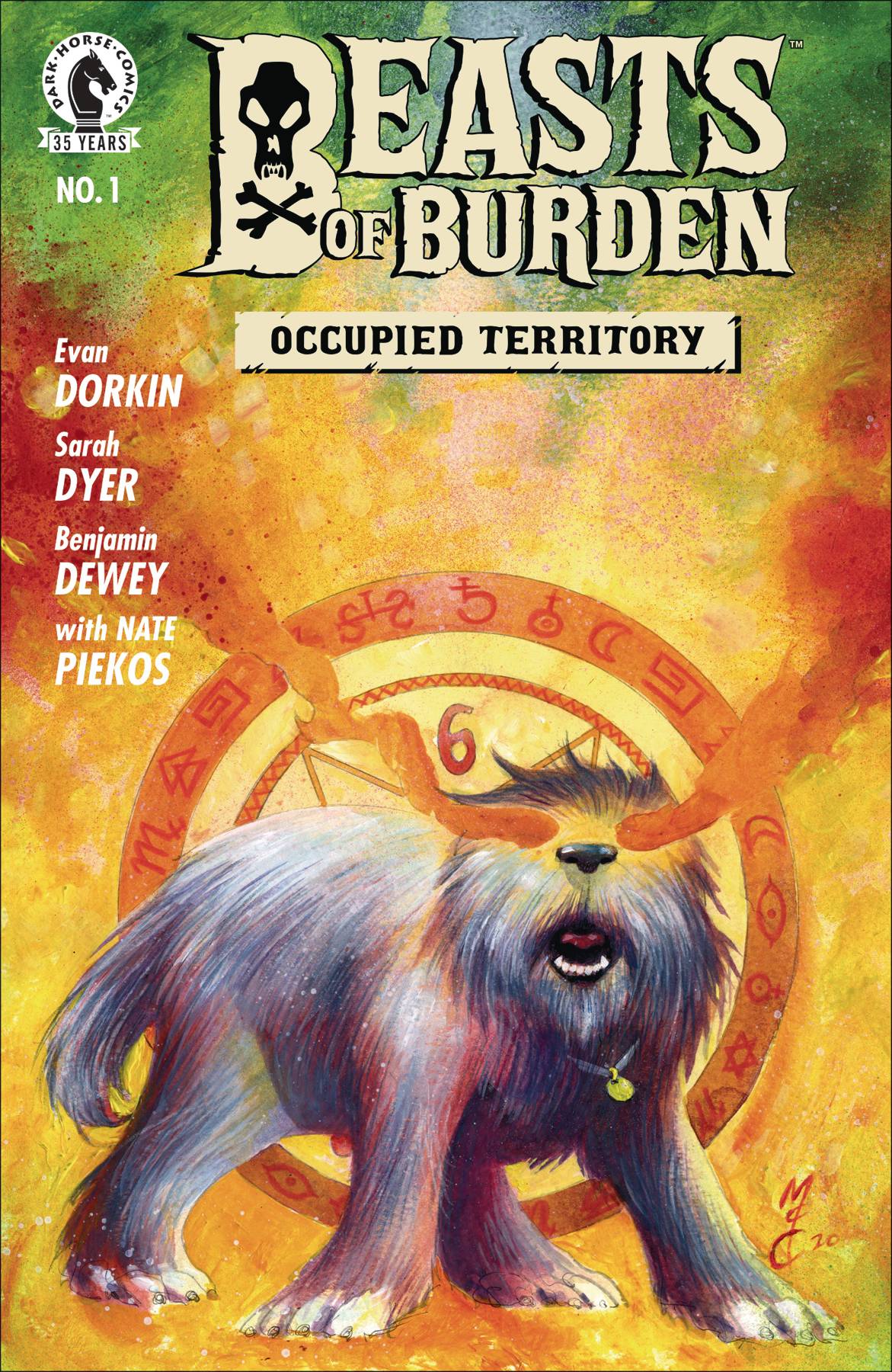 DARK HORSE COMICS COMIC BOOK BEASTS OF BURDEN OCCUPIED TERRITORY #1 (OF 4) CVR B MCCREA