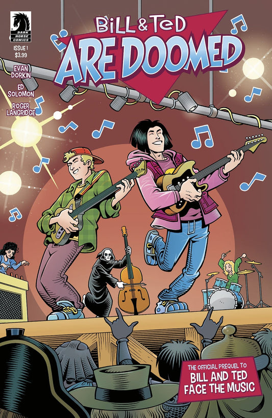 DARK HORSE COMICS COMIC BOOK BILL & TED ARE DOOMED #1 (OF 4) CVR B LANGRIDGE