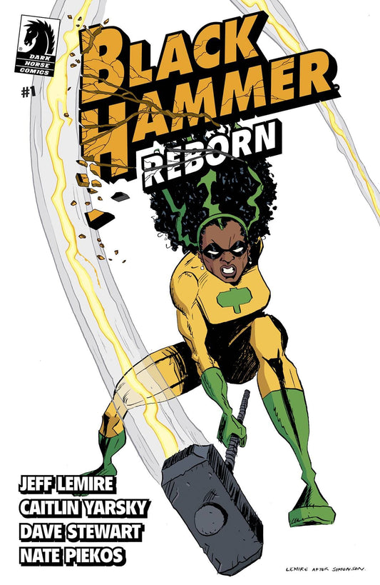 DARK HORSE COMICS COMIC BOOK BLACK HAMMER REBORN #1 CVR B LEMIRE